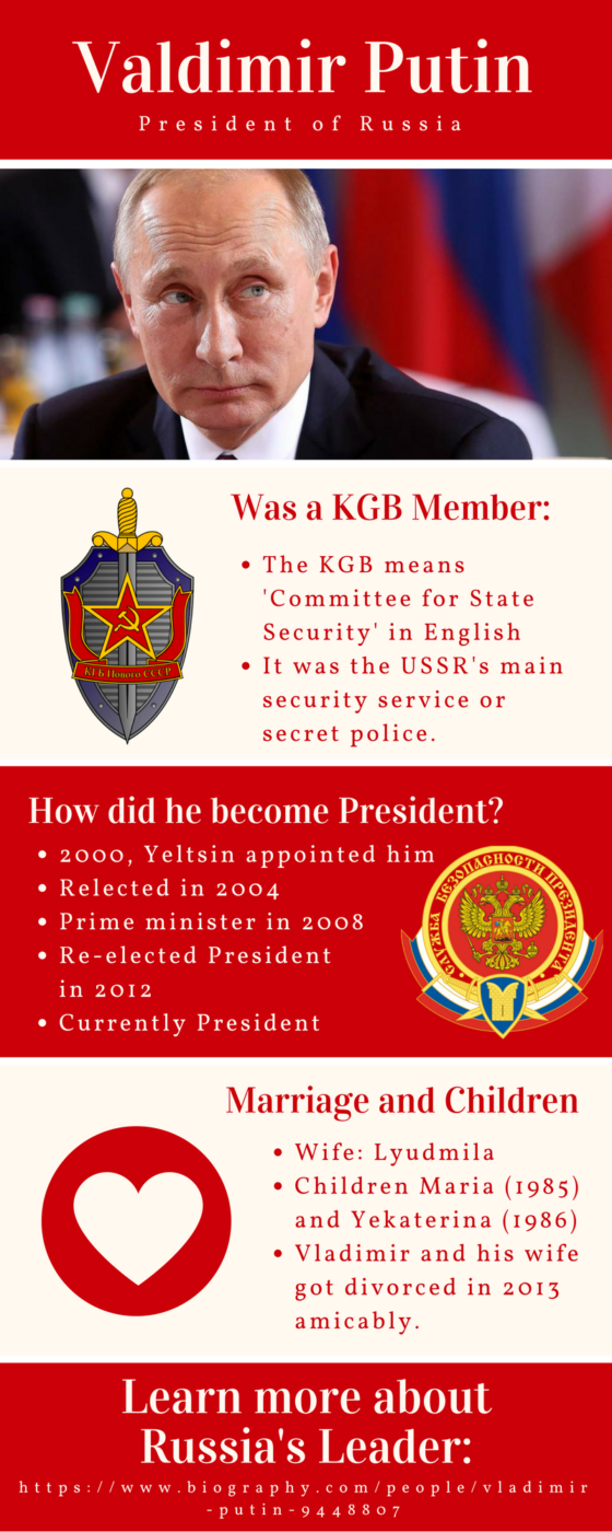 Vladimir Putin Infographic